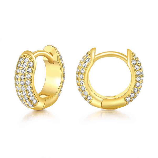 wholale factory supply no moq minimal style iced out cz zircon hoop earrings for men, Silver
wholale factory supply no moq minimal style iced out cz zircon hoop earrings for men, Silver