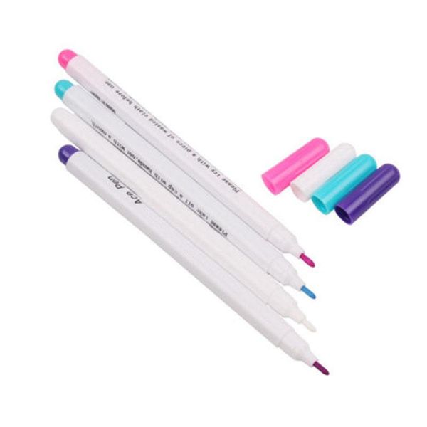 4pcs erasable maker pen stitch soluble cross stitch water grommet ink fabric marker marking pens with red blue purple color, Black
4pcs erasable maker pen stitch soluble cross stitch water grommet ink fabric marker marking pens with red blue purple color, Black