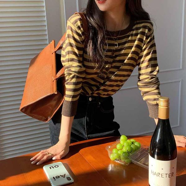 women's knits & tees spring autumn striped thin knit sweater cardigan women female loose slim soft long sleeve single-breasted chic top, White
women's knits & tees spring autumn striped thin knit sweater cardigan women female loose slim soft long sleeve single-breasted chic top, White