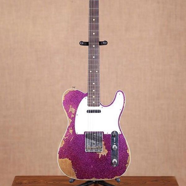 wholesale handmade electric guitar relics. on purple master master tl guitar
wholesale handmade electric guitar relics. on purple master master tl guitar