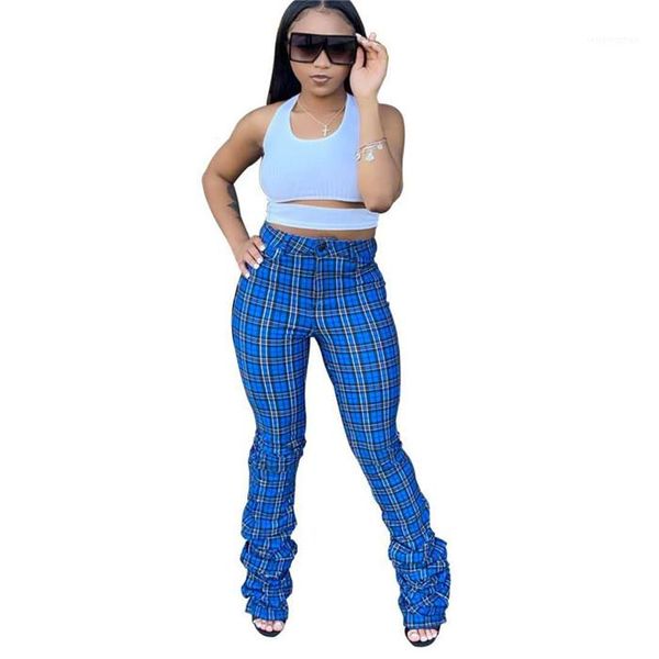 stacked pants fashion gray blue sports ruched trousers for women plaid flare casual pants womens autumn slim, Black;white
stacked pants fashion gray blue sports ruched trousers for women plaid flare casual pants womens autumn slim, Black;white