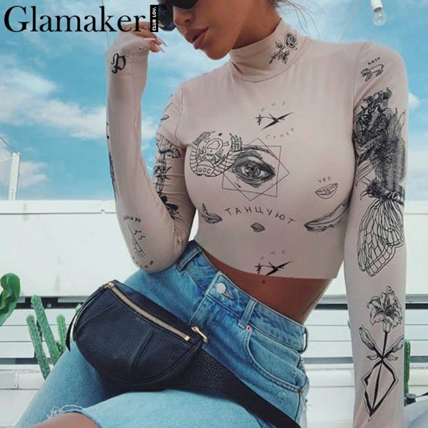glamaker fashion print standing collar blouse women long sleeve streetwear crop shirt summer party club bodycon y200402, White
glamaker fashion print standing collar blouse women long sleeve streetwear crop shirt summer party club bodycon y200402, White