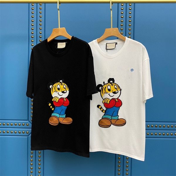 2022 summer new female stickers embroidered letters casual aging round neck short sleeve cotton t-shirt, White
2022 summer new female stickers embroidered letters casual aging round neck short sleeve cotton t-shirt, White