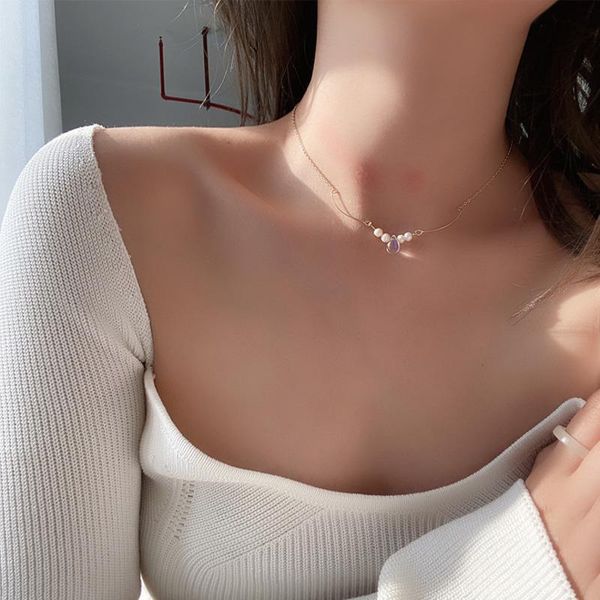 korean imitation pearl crystal pendant necklace simple wedding for women necklace glamour girl dating transparent jewelery, Golden;silver
korean imitation pearl crystal pendant necklace simple wedding for women necklace glamour girl dating transparent jewelery, Golden;silver