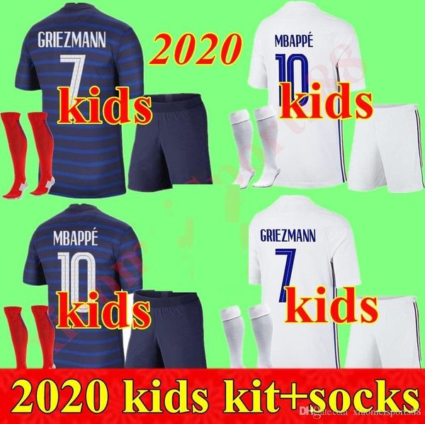 2020 boys child chandal maillot de foot francia enfant kids kit 2 stars griezmann kante mbappe pogba football french soccer jerseys, Black
2020 boys child chandal maillot de foot francia enfant kids kit 2 stars griezmann kante mbappe pogba football french soccer jerseys, Black