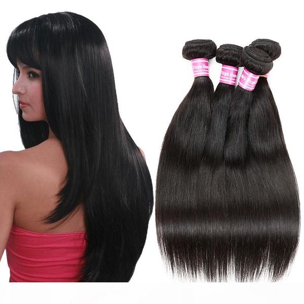 brazilian virgin human hair weaves malaysian wet and wavy hair bundles indian cambodian mongolian natural color straight hair bundles, Black
brazilian virgin human hair weaves malaysian wet and wavy hair bundles indian cambodian mongolian natural color straight hair bundles, Black
