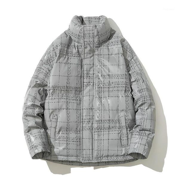 oversize reflective cotton-padded coats men winter warm thicken plaid cold jacket fashion street thick outerwear padded coat 5xl1, Black
oversize reflective cotton-padded coats men winter warm thicken plaid cold jacket fashion street thick outerwear padded coat 5xl1, Black