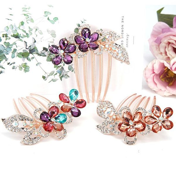 fashion imitation crystal flowers hair combs vintage shiny rhinestone hairpins hair styling tools headdress hair accessories, Slivery;white
fashion imitation crystal flowers hair combs vintage shiny rhinestone hairpins hair styling tools headdress hair accessories, Slivery;white