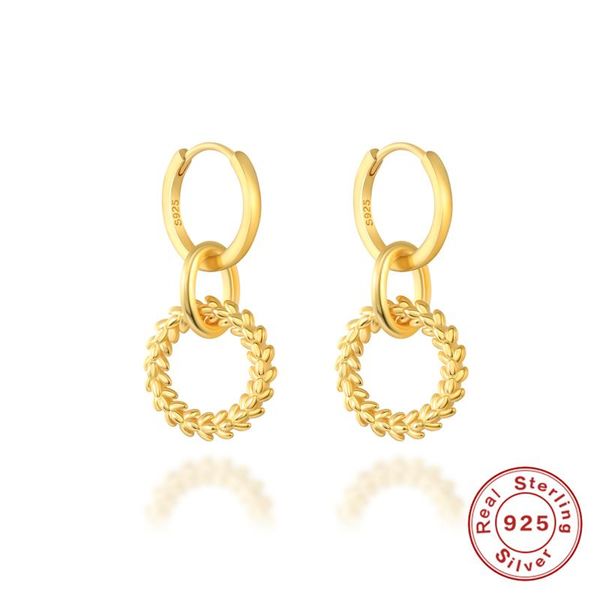 Aide 925 Sterling Silver New Design Double Circle Hoop Earrings for Women Girls Elegant Small Round Earrings Huggie Jewelry Gift, Golden;silver
Aide 925 Sterling Silver New Design Double Circle Hoop Earrings for Women Girls Elegant Small Round Earrings Huggie Jewelry Gift, Golden;silver