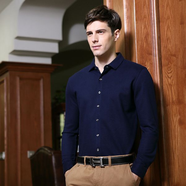 2018 brand new men's shirts casual lapel shirts for male solid color long sleeves shirt, White;black
2018 brand new men's shirts casual lapel shirts for male solid color long sleeves shirt, White;black