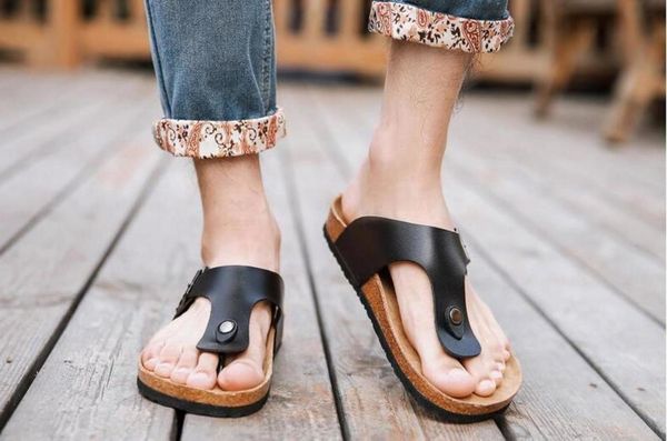 new summer beach cork slippers sandals casual double buckle clogs sandalias women men slip on flip flops flats shoes, Black
new summer beach cork slippers sandals casual double buckle clogs sandalias women men slip on flip flops flats shoes, Black