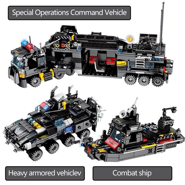 sembo 695pcs swat military series truck car building blocks city police helicopter ship figures bricks toys for children wmtkqk rimmer
sembo 695pcs swat military series truck car building blocks city police helicopter ship figures bricks toys for children wmtkqk rimmer