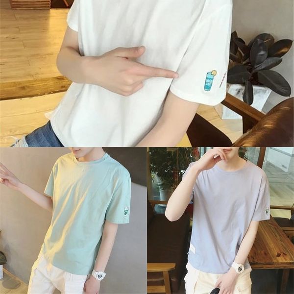 eucx5 рукава короткой мужской летних молодежная рыхлых футболок шея top thalf рукав экипаж пассив рубашка ин мужского универсальный топ swa8, Blue
eucx5 рукава короткой мужской летних молодежная рыхлых футболок шея top thalf рукав экипаж пассив рубашка ин мужского универсальный топ swa8, Blue