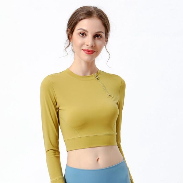 yoga outfits spring autumn o collar zipper shirts women long sleeve gym stretch tight running quick dry sports t shirt crop, White;red
yoga outfits spring autumn o collar zipper shirts women long sleeve gym stretch tight running quick dry sports t shirt crop, White;red