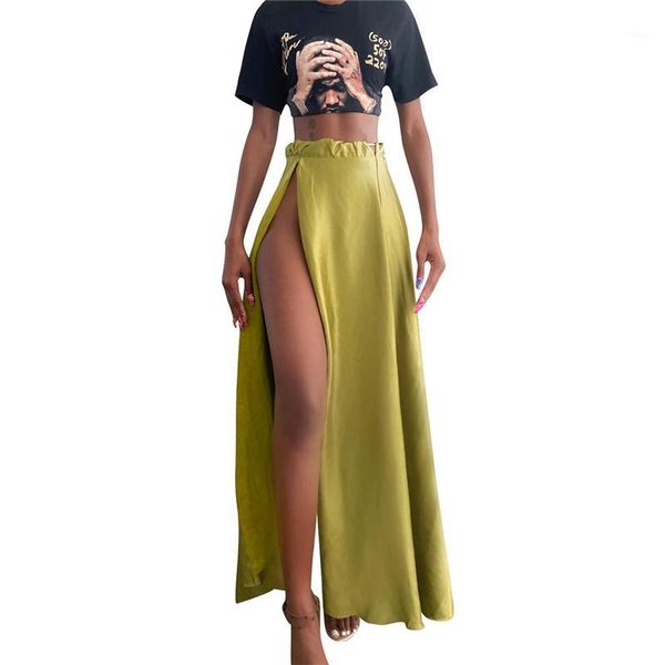 2020 women long maxi skirt high waist party skirt casual solid color skirts plus size loose long skirts for women clubwear1, Black
2020 women long maxi skirt high waist party skirt casual solid color skirts plus size loose long skirts for women clubwear1, Black