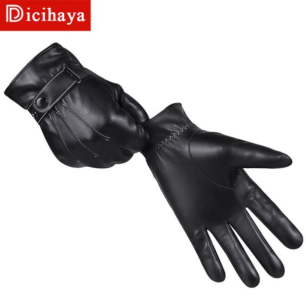 dicihaya men genuine pu leather autumn winter warm touch screen full finger black gloves ing, Blue;gray
dicihaya men genuine pu leather autumn winter warm touch screen full finger black gloves ing, Blue;gray