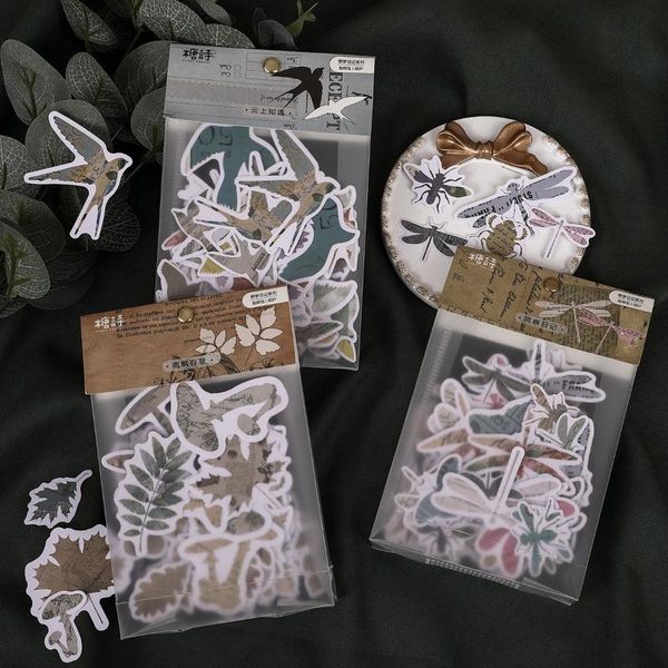 80Pcs/pack Wild Dream Diary Series Stickers Bag Creative Simple Plant Scrapbooking Goods Decorate Diary DIY Decorative Materials
80Pcs/pack Wild Dream Diary Series Stickers Bag Creative Simple Plant Scrapbooking Goods Decorate Diary DIY Decorative Materials