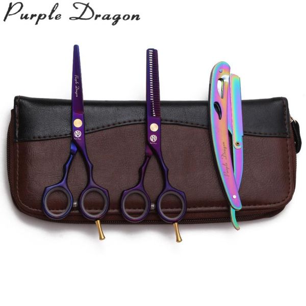 hair scissors 5.5" 16cm titanium purple dragon violet cutting shears thinning professional hairdresser's z1104
hair scissors 5.5" 16cm titanium purple dragon violet cutting shears thinning professional hairdresser's z1104