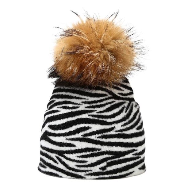cute cow zebra print beanie hat detachable pompom warm knitted skull cap c63f, Blue;gray
cute cow zebra print beanie hat detachable pompom warm knitted skull cap c63f, Blue;gray