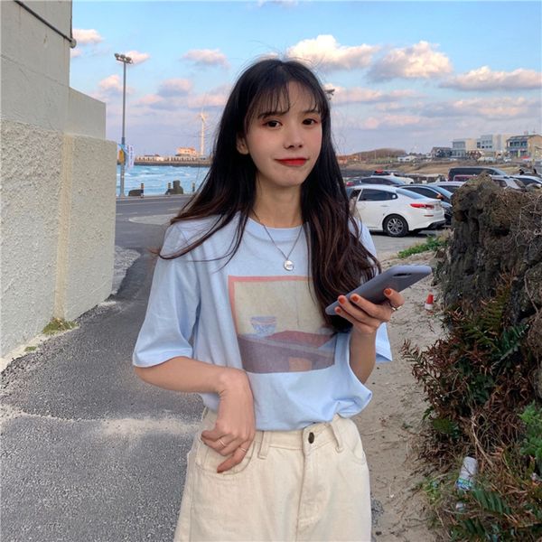 cotton women's net red summer t-shirt short sleeve coat t-shirt 2020 korean new casual loose dpugh, White
cotton women's net red summer t-shirt short sleeve coat t-shirt 2020 korean new casual loose dpugh, White