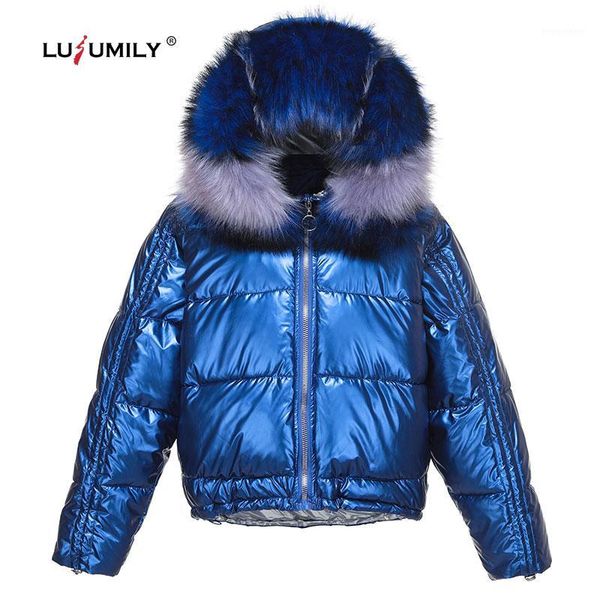 lusumily fashion women glossy silver down jackets big colorful fur collar hooded coat and jacket warm womens winter short parkas1, Black
lusumily fashion women glossy silver down jackets big colorful fur collar hooded coat and jacket warm womens winter short parkas1, Black