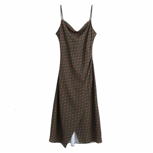 2021 new camisole polka dot women sleeveless backless ruched wrap slip midi dress woman hem split ladies dresses t56x, Black;gray
2021 new camisole polka dot women sleeveless backless ruched wrap slip midi dress woman hem split ladies dresses t56x, Black;gray