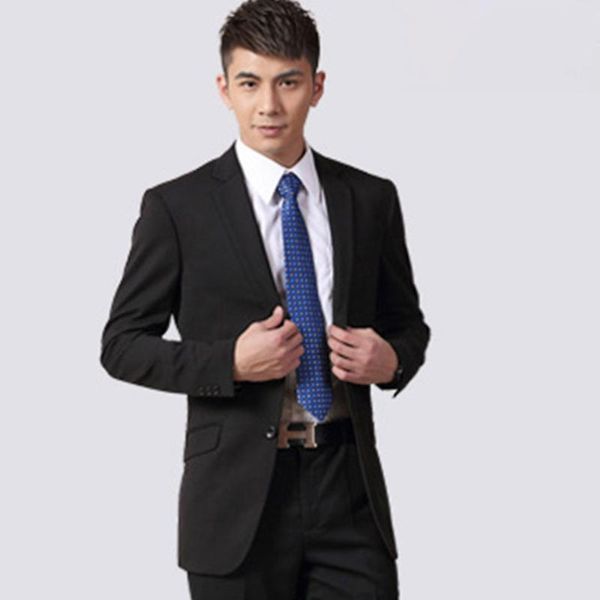 men's grooms suit tuxedos wedding suits slim fit costume homme business black men dress suit 2020 custom made jacket+pants, White;black
men's grooms suit tuxedos wedding suits slim fit costume homme business black men dress suit 2020 custom made jacket+pants, White;black