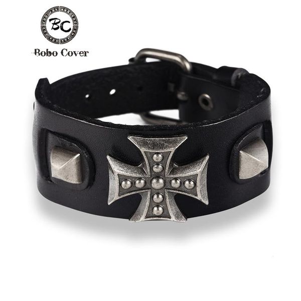 anklets bobo cover wholesale cross punk style vintage bracelet for men genuine leather wrap charm women bangles gifts, Red;blue
anklets bobo cover wholesale cross punk style vintage bracelet for men genuine leather wrap charm women bangles gifts, Red;blue