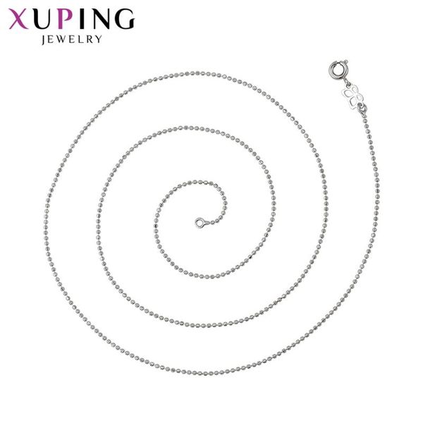 xuping fashion necklace with environmental copper elegant jewelry for women man christmas day gifts 45462, Silver
xuping fashion necklace with environmental copper elegant jewelry for women man christmas day gifts 45462, Silver