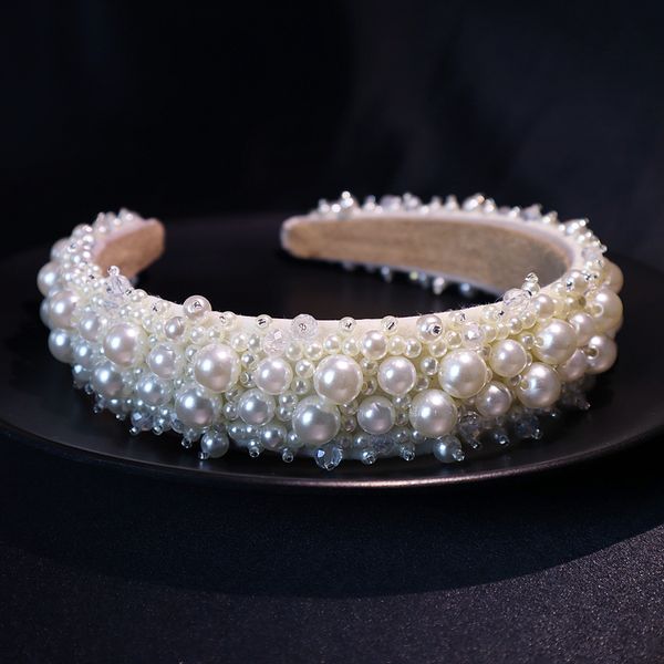 iband bridal show, pearl on headdress crystal celebrities wear fairy spirit travel to shoot wedding dress hair ornament, Silver
iband bridal show, pearl on headdress crystal celebrities wear fairy spirit travel to shoot wedding dress hair ornament, Silver