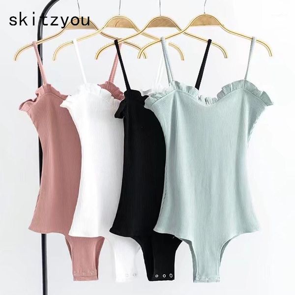 skitzyou summer sleeveless bodycon elastic bodysuit spaghetti strap women body rompers jumpsuit slim black overalls1, Black;white
skitzyou summer sleeveless bodycon elastic bodysuit spaghetti strap women body rompers jumpsuit slim black overalls1, Black;white