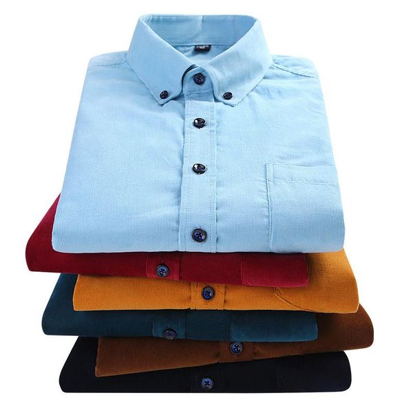 lovzon 2021 autumn winter warm quality 100%cotton corduroy long sleeved button collar smart casual shirts for men comfortable, White;black
lovzon 2021 autumn winter warm quality 100%cotton corduroy long sleeved button collar smart casual shirts for men comfortable, White;black