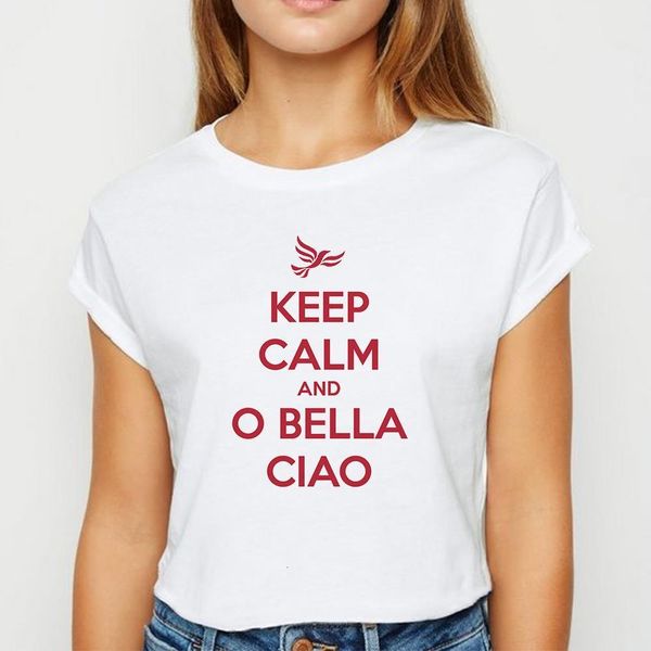 la casa de papel tshirt keep calm printing design spring summer t shirt harajuku plus size pretty young women o-neck t-shirt, White
la casa de papel tshirt keep calm printing design spring summer t shirt harajuku plus size pretty young women o-neck t-shirt, White