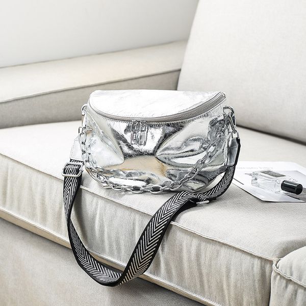 woonam women fashion handbag hide genuine calf leather metallic silver half moon shoulder bag wb990
woonam women fashion handbag hide genuine calf leather metallic silver half moon shoulder bag wb990