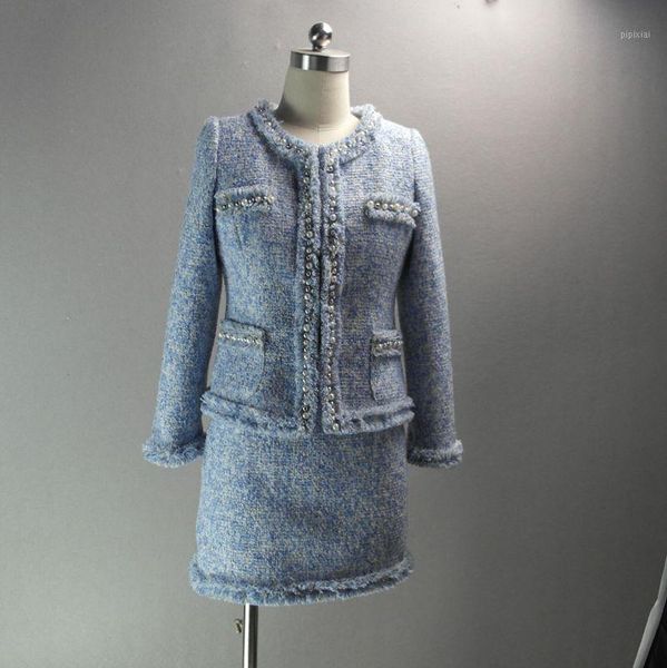 tweed skirt suit women 2 two piece set woolen jacket coat vintage fringe mini skirt ladies autumn winter clothes1, White
tweed skirt suit women 2 two piece set woolen jacket coat vintage fringe mini skirt ladies autumn winter clothes1, White