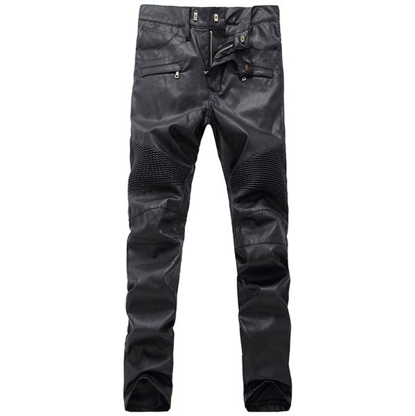 2021 new male trousers winter black men's leather motorcycle windproof slim trendy personality thickened riding pants sp2m, Blue
2021 new male trousers winter black men's leather motorcycle windproof slim trendy personality thickened riding pants sp2m, Blue