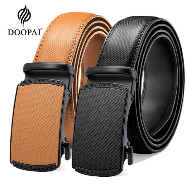 doopai multicolor genuine leather men's belts fashion business automatic buckle straps ratchet cow leather waistband 3.5cm width, Black;brown
doopai multicolor genuine leather men's belts fashion business automatic buckle straps ratchet cow leather waistband 3.5cm width, Black;brown