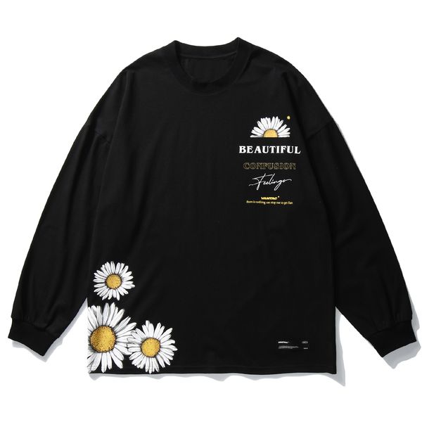 2021 new aelfric eden fashion suower printed t shirt men streetwear hip hop casual loose long sleeve harajuku cotton tees shirts 0ux3, White;black
2021 new aelfric eden fashion suower printed t shirt men streetwear hip hop casual loose long sleeve harajuku cotton tees shirts 0ux3, White;black