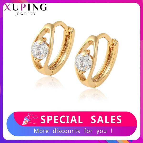 hoop & huggie xuping exquisite earrings hoops design pure gold color plated for women jewelry romantic gifts 80316, Golden;silver
hoop & huggie xuping exquisite earrings hoops design pure gold color plated for women jewelry romantic gifts 80316, Golden;silver