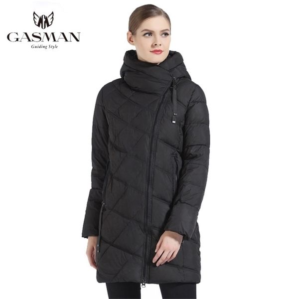 gasman fashion hooded parka brand for down jacket winter thick overcoat women jacets and coat 18806 y201012, Black
gasman fashion hooded parka brand for down jacket winter thick overcoat women jacets and coat 18806 y201012, Black