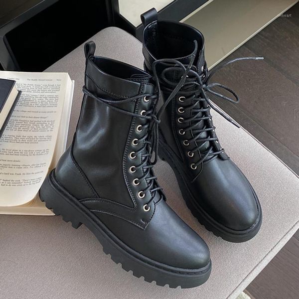 2020 winter trending women round toe ankle boots tie up soft leather black boots medium heels short ladies shoes1
2020 winter trending women round toe ankle boots tie up soft leather black boots medium heels short ladies shoes1