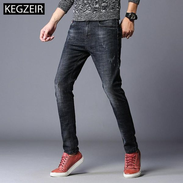 men's jeans kegzeir spring winter black skinny korean stylejeans trousers men fashion stretch jean for pantalon hombre vaquero, Blue
men's jeans kegzeir spring winter black skinny korean stylejeans trousers men fashion stretch jean for pantalon hombre vaquero, Blue