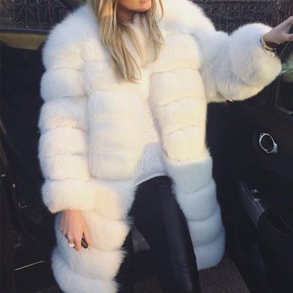 women's fur & faux winter luxury coat slim long white parka jacket women fake coats teedy plus size z0525, Black
women's fur & faux winter luxury coat slim long white parka jacket women fake coats teedy plus size z0525, Black