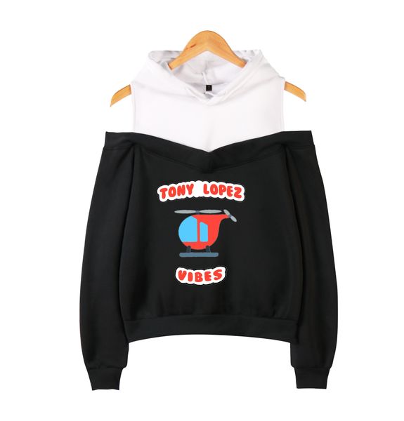 cartoon helicopter off-shoulder hoodies sweatshirt women casual cool pullover fashion lopez brothers printed hoodies 1014, Black
cartoon helicopter off-shoulder hoodies sweatshirt women casual cool pullover fashion lopez brothers printed hoodies 1014, Black