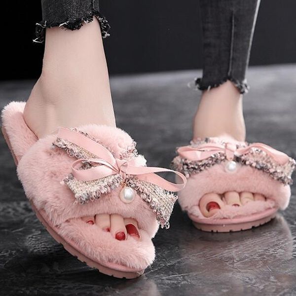 women slippers winter shoes women flat sweet home slippers indoor shoes woman faux fur warm autumn fashion ladies shoes dd075 y201026, Black
women slippers winter shoes women flat sweet home slippers indoor shoes woman faux fur warm autumn fashion ladies shoes dd075 y201026, Black