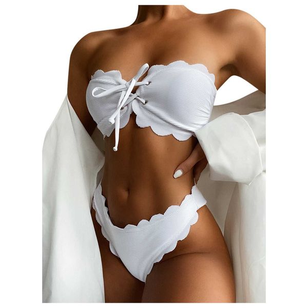 bandeau swimsuit women swimwear v-neck biquinis bathing suit beach wear summer bather 2021 push up bikini set, Black;white
bandeau swimsuit women swimwear v-neck biquinis bathing suit beach wear summer bather 2021 push up bikini set, Black;white