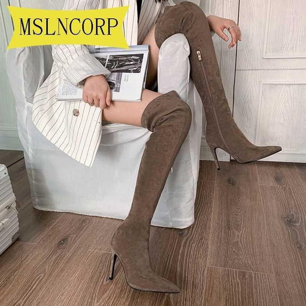 boots plus size 34-46 over knee thigh high women autumn winter long shoes kid suede thin high-heeled boot1, Black
boots plus size 34-46 over knee thigh high women autumn winter long shoes kid suede thin high-heeled boot1, Black