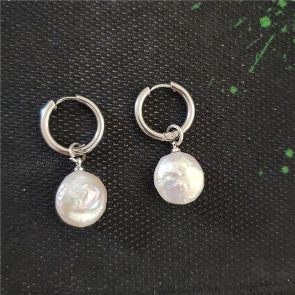 hoop & huggie minimalist elegant natural plain blank freshwater pearl bead charm dangle pendant charms stainless steel earring for women, Golden;silver
hoop & huggie minimalist elegant natural plain blank freshwater pearl bead charm dangle pendant charms stainless steel earring for women, Golden;silver