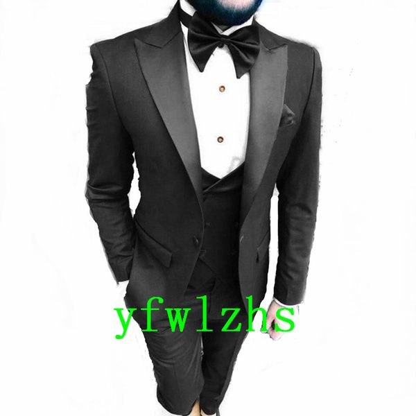 handsome one button groomsmen peak lapel groom tuxedos mens wedding dress man jacket blazer prom dinner suits (jacket+pants+tie+vest) w391, Black;gray
handsome one button groomsmen peak lapel groom tuxedos mens wedding dress man jacket blazer prom dinner suits (jacket+pants+tie+vest) w391, Black;gray