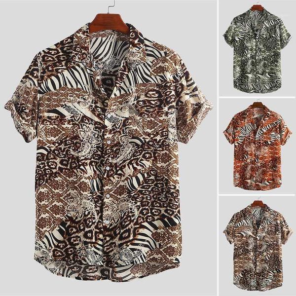 2020 printed hawaiian shirt men summer breathable loose beach short sleeve button streetwear casual camisas shirts hombre1, White;black
2020 printed hawaiian shirt men summer breathable loose beach short sleeve button streetwear casual camisas shirts hombre1, White;black